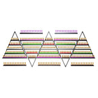 Metal Wall-Mounted Nail Polish Shelf