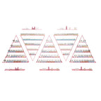 Metal Wall-Mounted Nail Polish Shelf